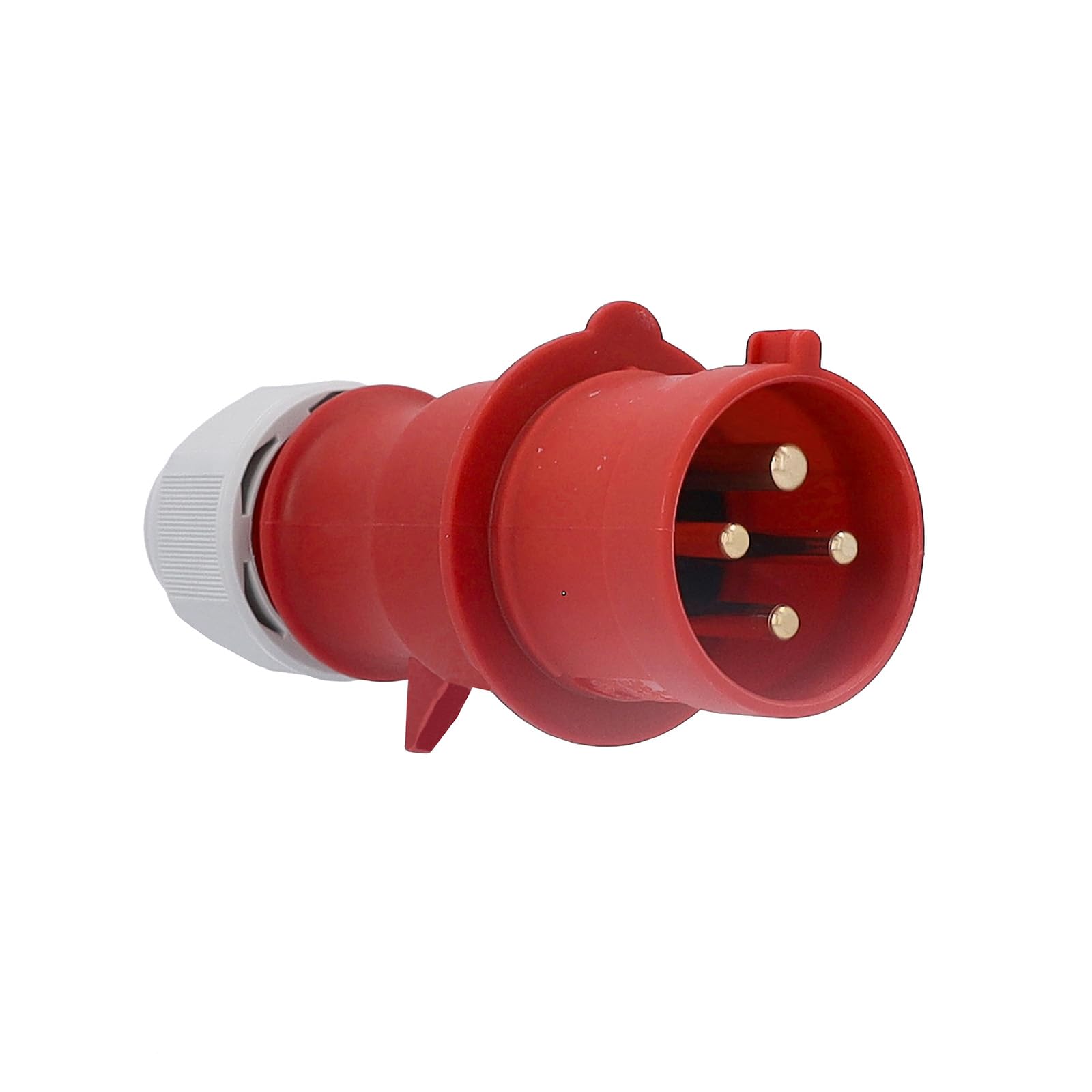 as - Schwabe 60572 CEE Plug 400 V / 32 A / 4-Pin, IP44 Commercial, Construction Site