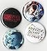 STRANGER THINGS BUTTON SET 4pcs (1inch PIN BACK) GREAT ON JACKETS OR BACKPACK