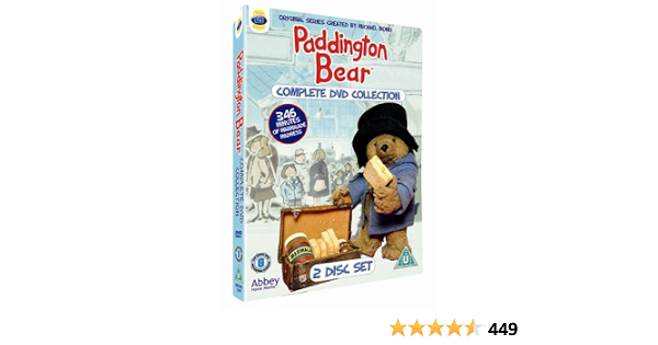 Amazon Com The Complete Paddington Bear Dvd Michael Hordern Movies Tv