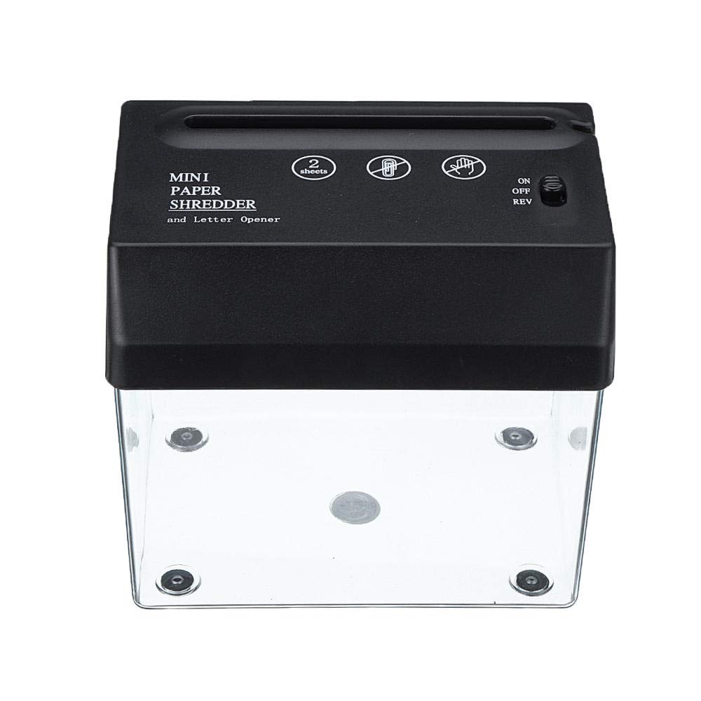 Buy USB Paper Shredder A6 Paper Cutter with Letter Opener Mini Electric
