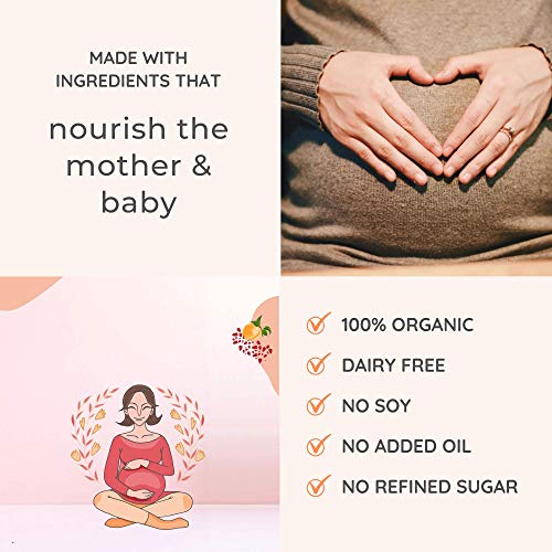 Freshly Moms Organic Prenatal Granola - Promotes Prenatal Wellness, Nourishes Mother and The Baby - Contains Natural Prenatal Vitamins and Nutrients