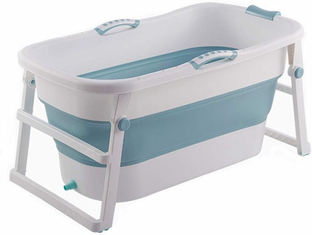 Portable Shower Basin Bathtub Full Body Bathe Barrel Folding Adult