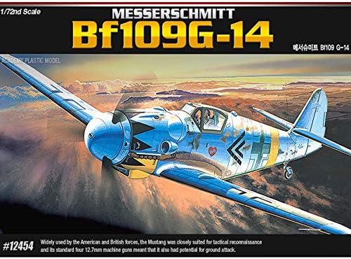 WATER FANJOSE Academy Aircraft 1/72 Scale Plastic Model Kit Bf109G-14 Messerschmitt