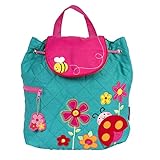 Stephen Joseph Amazon Exclusive Quilted Backpack, Ladybug