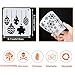 16 Pieces Christmas Stencils Template Reusable Plastic Craft for Art Drawing Painting Spraying Window Glass Door Car Body