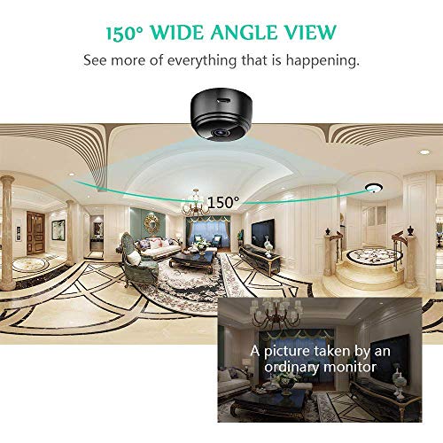 OVEHEL Spy Camera Wireless Hidden HD 1080P Small Security Video Camera