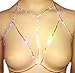 DDLBiz Women Sexy Body Chain Nightclub Party Bra Bikini Waist Beach Harness Necklace Jewelry