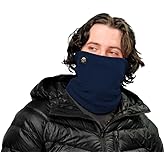 Turtle Fur Double-Layer Neck Warmer - Ultra-Soft, Stretchy Chelonia 150 Fleece Neck Gaiter Made with 100% Recycled Polyester