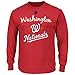 MLB Washington Nationals Screen Print Long Sleeve T-Shirt