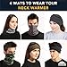 Tough Headwear Womens Neck Warmer - Winter Fleece Neck Gaiter, Ski Tube Scarf - Cold Weather Face Mask Cover for Outdoors