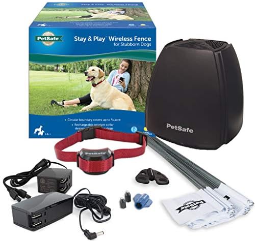 petsafe stay and play transmitter beeping