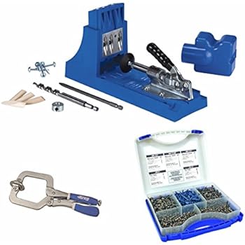 Kreg K4 Pocket Hole System w/ Screw Kit in 5 Sizes and Face Clamp
