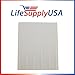 LifeSupplyUSA Complete Replacement Filter Set (1 True HEPA Air Cleaner + 4 Carbon Filters) Compatible with Winix Size 25 P450 B451 Filter E