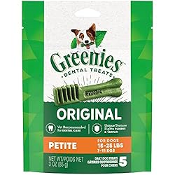 Greenies Original Petite Natural Dental Care Dog