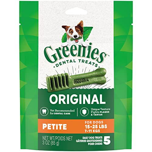 Greenies Original Petite Natural Dental Care Dog