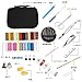 Sewing KIT,JKtown Portable Basic Sewing Accessories,Spools of Thread, Mini sew Kits Supplies for Beginners,Traveller,Emergency,Family Starter to Mending and Repair (110)