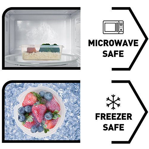 image for Airtight Food Storage Containers with Lids - Plastic Food Containers w