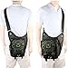 Vanlison Crossbody Bag - Messenger Bag and Shoulder Bag for Men - Black Satchel
