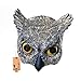 YU FENG Half Face Owl Mask Halloween Masquerade Stage Performance Decorative Cosplay Costume Latex Animal Head Mask Props