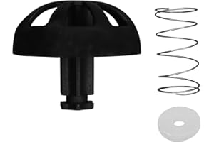 SURPOUF Coffee Replacement Brew Basket Spring Loaded Stopper Kits Fits For Mr. Coffee Black and Decker coffee maker parts, Hamilton 990117900 990237500 Coffee Machine Accessory
