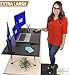 Stand Steady Mega Standing Desk - Stand Up Desk Topper - Instantly Convert Any Surface to a Standing Desk - Easy Assembly No Tools Required! Largest Desk Converter (39.5
