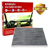 Ease2U HYUNDAI Elantra Cabin Air Filter, for HYUNDAI Tucson, HYUNDAI Veloster, HYUNDAI Accent, Genesis Coupe, KIA, Forte, Rio, Rondo, Sportage, Activated Carbon