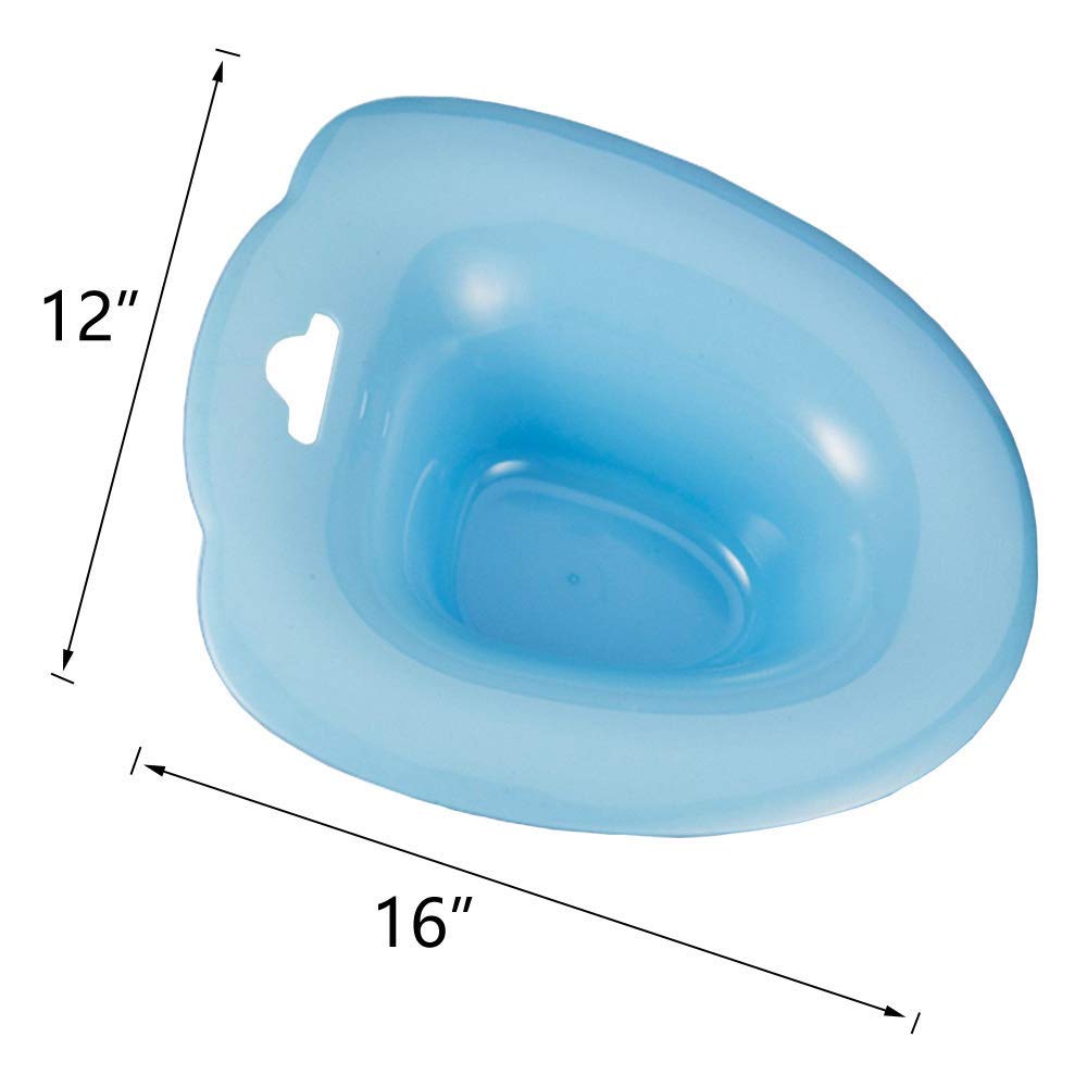 Sitz Baths Install On Toilet For Hemorrhoids Patients With Flush Hose