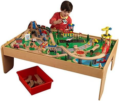 Kidkraft Waterfall Mountain Train Set And Table