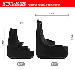 Mud Flaps Mud Guards Fit for 2015-2018 Ford Edge