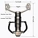 ZQQ Hunting Slingshot,Heavy Duty Wrist Rocket Slingshot Sling Shot for Adult Outdoor Catapult Slingshot with 2 Rubber Bands 100