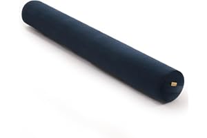 Ailuteie Bolster Pillow for Bed – Long Round Body Pillow for Adults, Cuddle Pillow for Sleeping, Full-Length Support,47 x 7.87 Inches,Teal Blue