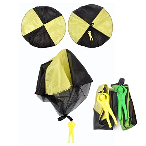 image for HLXY Parachute Toys 5PCS Throwing Parachute Men Toss It Up and Watch L