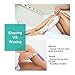 Wax Warmer, Hair Removal Waxing Kit, Electric Wax Heater with 4 Hard Wax Beans and 10 Wax Applicator Sticks, Depilatory Machine for Facial Skin, Body and Bikini Area for Women and Men