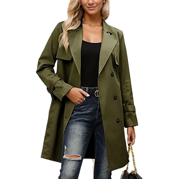 タグ付き 定価5.9万円 LADY MAXI TRENCH COAT BGSD Women Kelly Waterproof Hooded Maxi Trench Coat – Luxury