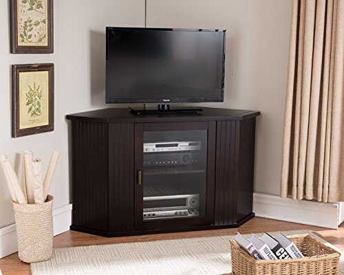 Best corner tv stand walnut