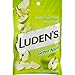 Luden's Green Apple Cough Throat Drops Pectin Lozenge/Oral Demulcent 25-Count (1-Pack)