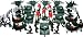 150pc Army Men Toy Soldiers Play Set & Missiles Tanks Jets