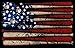 DIY 5D Diamond Painting by Number Kits,Full Drill Crystal Rhinestone Embroidery Pictures Arts Craft for Home Wall Decoration Baseball & American Flag 15.7×11.8Inches