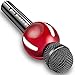 Moresky Karaoke Microphone Bluetooth Speaker Wireless Handheld Mic for Apple iPhone Android Samsung Smartphone iPad PC Smart TV Home KTV Singing, Support Music APP & TF Card