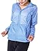 ZSHOW Women's Packable Super Lightweight Jacket Quick Dry Windbreaker UV Protect Coat