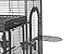 Prevue Pet Products BPV3159 Double Roof Bird Cage with Playtop, 36-1/2 by 27-1/4-Inch, Black