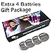 Christmas Stocking Stuffers Gift for 3-10 Year Old Kids, Led Flashing Gloves Boys Holloween Party Outdoor Toys for 3-10 Year Old Kids Xmas Stocking Fillers Toys for Girls Boys Age 3-10 Pink OWSUGT05