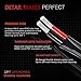 MICTUNING 12ft Wiring Harness Kit for Off Road LED Work Light Bar - Power Relay Blade Fuse ON/OFF Switch