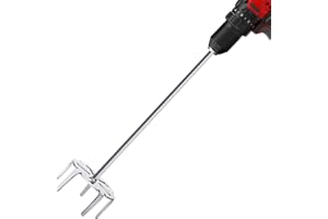OLIGAI 3 Inch Pork Puller Tool,304 Stainless Steel Pulled Pork Shredder Used with Standard Hand Drill,Meat Shredder for Drill for Beef,Chicken,Potato Masher and Tamale Meat