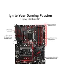 MSI MPG Z390 Gaming Plus LGA1151 (Intel 8th 9th Gen) M.2 USB 3.1 Gen 2 DDR4 HDMI DVI CFX ATX Z390 Gaming Motherboard