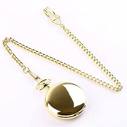 Tiong Clip Pocket Watch Chain Retro Metal Alloy