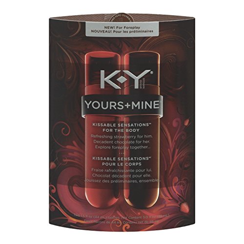 (88ml) k-y yours + mine kissable sensations 3floz (380041083348)