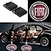 Bearfire 2 Pcs Wireless Car Door Led Welcome Laser Projector Logo Light Ghost Shadow Light Lamp Logos fit fiat accessory