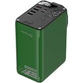 80000mAh High Capacity PD 30W Power Bank Fast Charging 22.5W Portable USB C Battery Packs with 5 Outputs & LCD Display Battery Bank for iPhone, Samsung, iPad ,Macbook & Outdoors Camping (GREEN)
