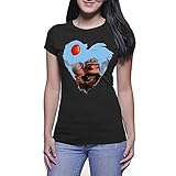 Disney Up Carl Fredricksen And Ellie Women T Shirt Black